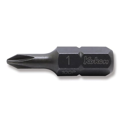 Ko-Ken Bit PH1 32mm 5/16 Hex Drive 100P.32-1